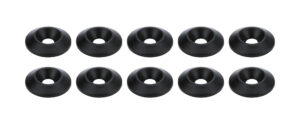 ALLSTAR PERFORMANCE Countersunk Washer Black 10pk ALL18690