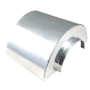 SPECTRE Heat Shield Short for 3in Filter Polished Alum SPE-8130