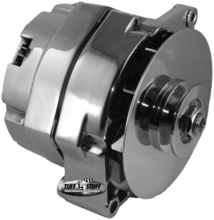 TUFF-STUFF GM Alternator 80 Amp Ext Reg Chrome 7102NA