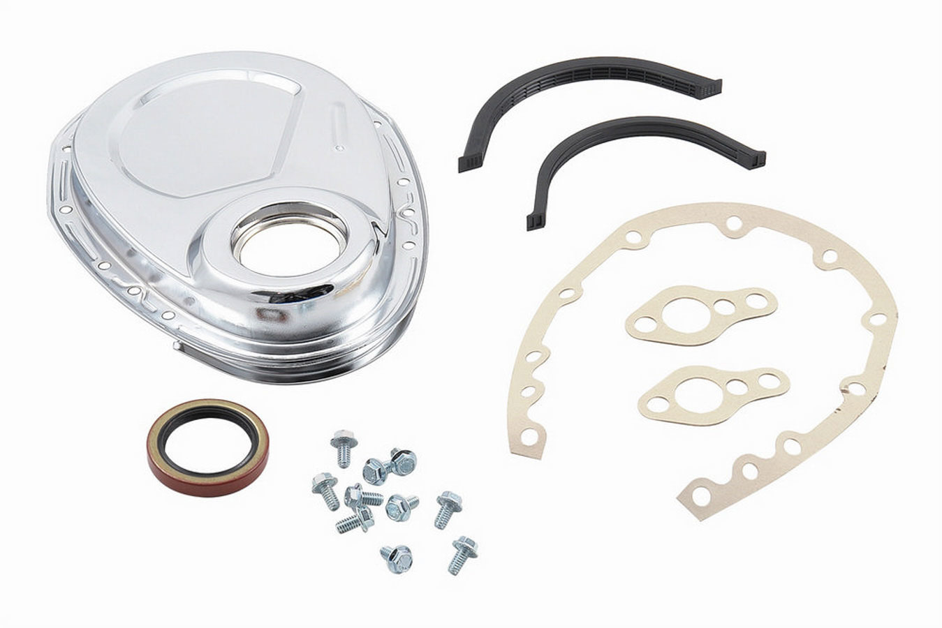MR. GASKET Sb Chevy Chrm. Tmg. Cvr. 4590