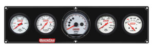 QUICKCAR RACING PRODUCTS Extreme 4-1 Panel w/Tach OP/WT/OT/VT Black 61-7357
