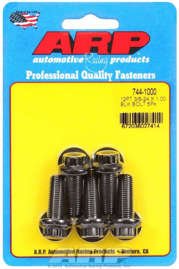 ARP Bolt Kit – 12pt. (5) 3/8-24 x 1.000 744-1000