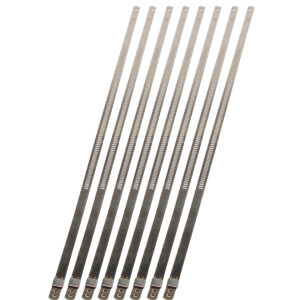 DESIGN ENGINEERING Positive Locking Ties 7mm x 9in  8-pk 10208