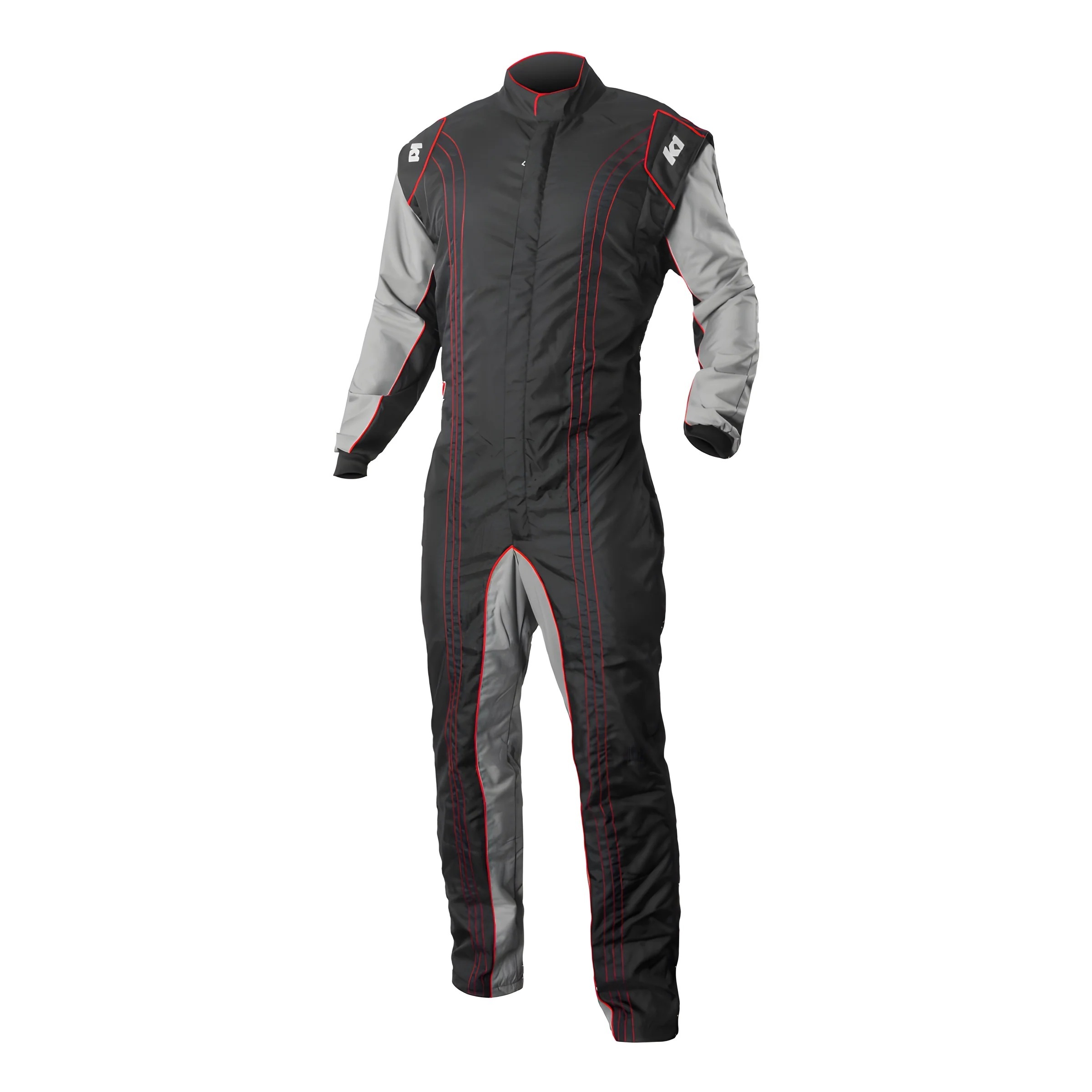 K1 RACEGEAR Suit Karting GK2 Adult 2X-Large Black/Red 10-GK2-R-2XL