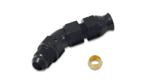 VIBRANT PERFORMANCE Fitting  Tube Adapter  4 5 degree  -6AN Male to 5 16575