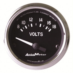 AUTOMETER 2-1/16in Cobra Series Voltmeter Gauge 201009