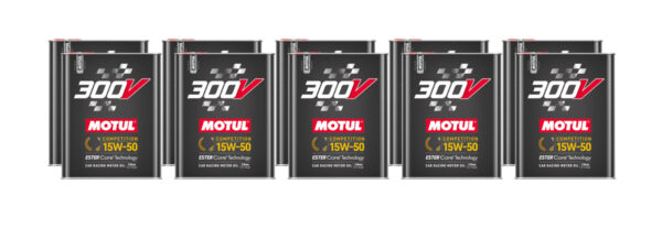 MOTUL USA 300V Competition Oil 15w50 Case 10 x 2 Liter 110860