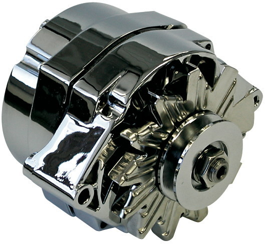 PROFORM 60-Amp Chrome Alternator – GM 1-Wire 66445.6N