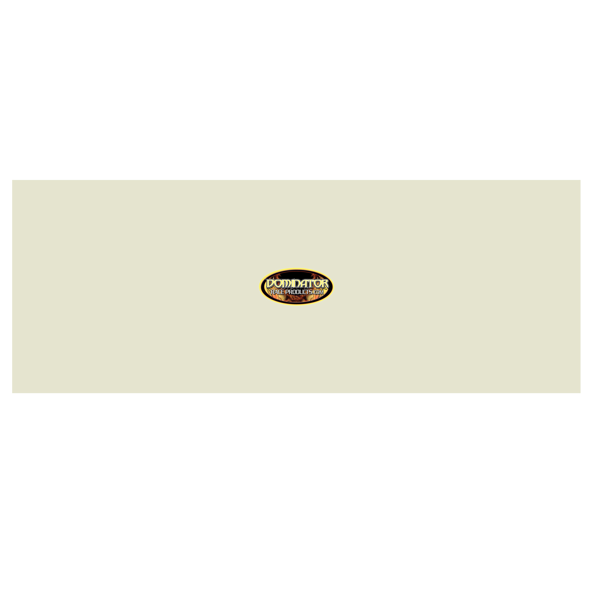 DOMINATOR RACE PRODUCTS Door Modified White 30in x 84in 771-WH