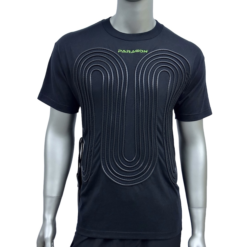 PARAGON PRO INC Shirt PRO Cooling Medium Black Right Exit 42-10210