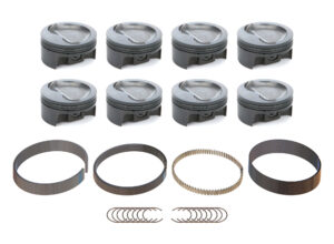 MAHLE PISTONS SBF Dish Powerpak Piston Set 4.125 Bore  -26cc 930248525