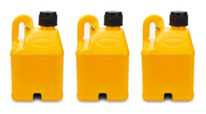 FLO-FAST Utility Container Yellow (Case of 3) Stackable 50104-3