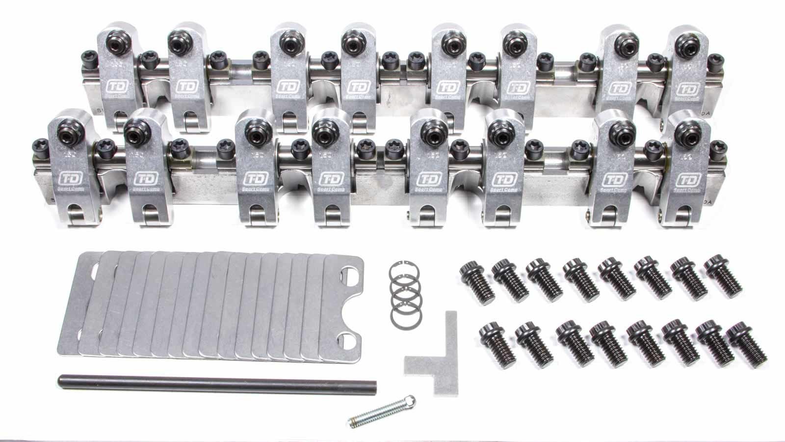 T AND D MACHINE SBC Sport Comp Shaft R/A Kit 1.50/1.50 Ratio 10000-150/150