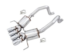 AWE TUNING C7 Corvette Exhaust Quad Silver Tips 3015-42133