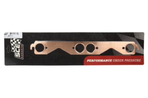 SCE GASKETS 1.500 Dia. SBC Copper Embossed Exhaust Gasket 4011