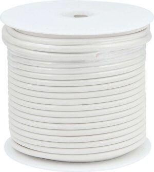ALLSTAR PERFORMANCE 10 AWG White Primary Wire 75ft ALL76577