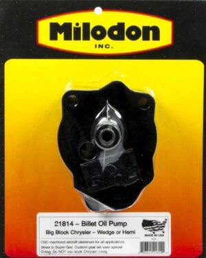 MILODON Billet Aluminum H/V Oil Pump – BBM 21814