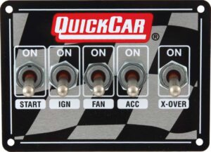 QUICKCAR RACING PRODUCTS Ign panel Dirt Dual with 3 Wheel Brake 50-1713