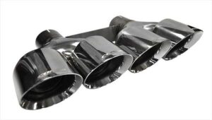 CORSA PERFORMANCE Exhaust Tip Kit –  Quad 4.5in Polished Pro-Serie 14062