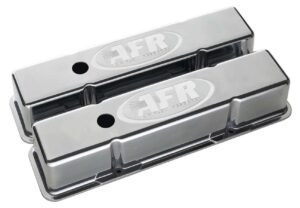 AIR FLOW RESEARCH SBC Tall Alum Valve Cvr Polished w/AFR Logo 6704
