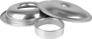ALLSTAR PERFORMANCE LW 14in A/C Kit Plain No Element 1-1/2in Space ALL25904