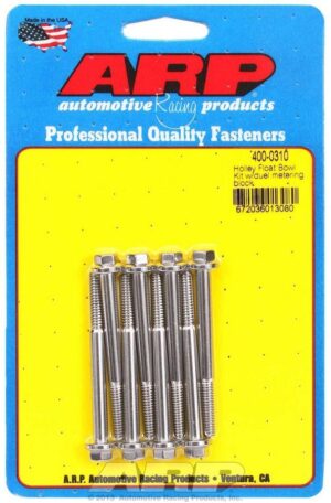 ARP Holley Float Bowl Bolt Kit 400-0310