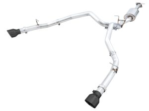AWE TUNING 19+ Ram 5.7 1500 Exhaust Dual Outlet Black Tips 3015-33006