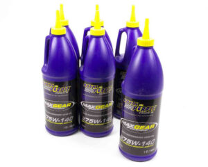 ROYAL PURPLE 75w140 Max Gear Oil Case 6×1 Quart 06301