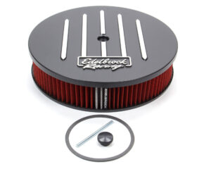 EDELBROCK Air Cleaner Kit Race Series 14in x 3in Black 41663