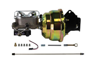 LEED BRAKES Hydraulic Kit Power Drum Brakes 8in Dual Booster FC0043HK