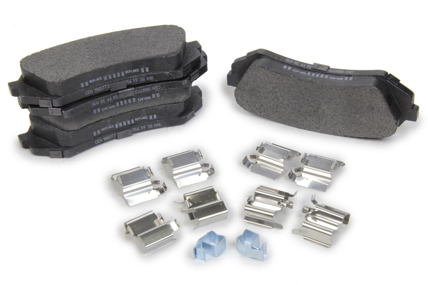 CENTRIC BRAKE PARTS Posi-Quiet Extended Wear Brake Pads with Shims a 106.0773