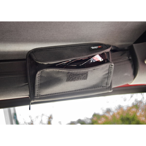 RUGGED RIDGE Sunglass Holder Storage Pouch 55-18 Jeep CJ/Wran 12101.52