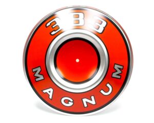 MOPAR PERFORMANCE Engine Air Cleaner ID Plate 383 Magnum Orange P4529085