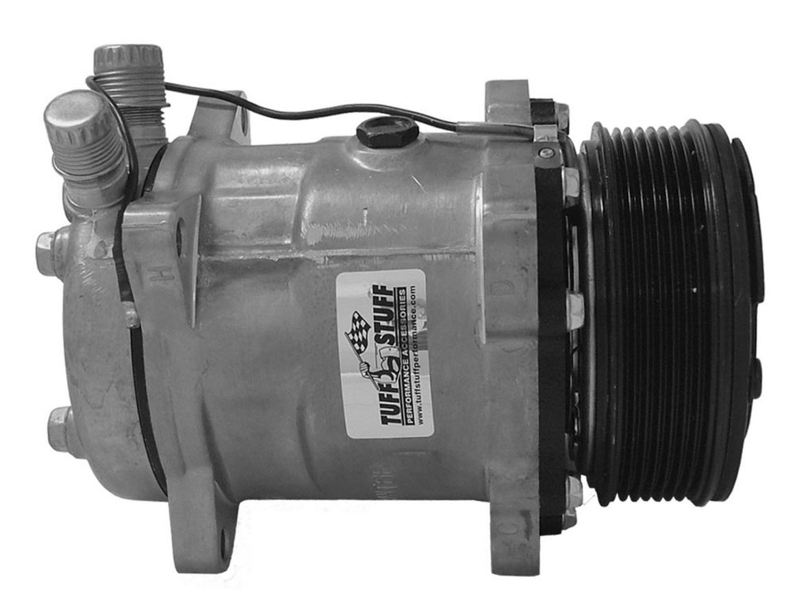 TUFF-STUFF 508 Compressor R134A Plain Serpentine 4515NC6G