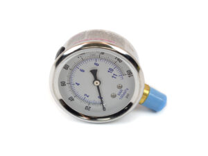 CANTON S/S Accusump Gauge 0-160psi- Liquid Filled 24-500