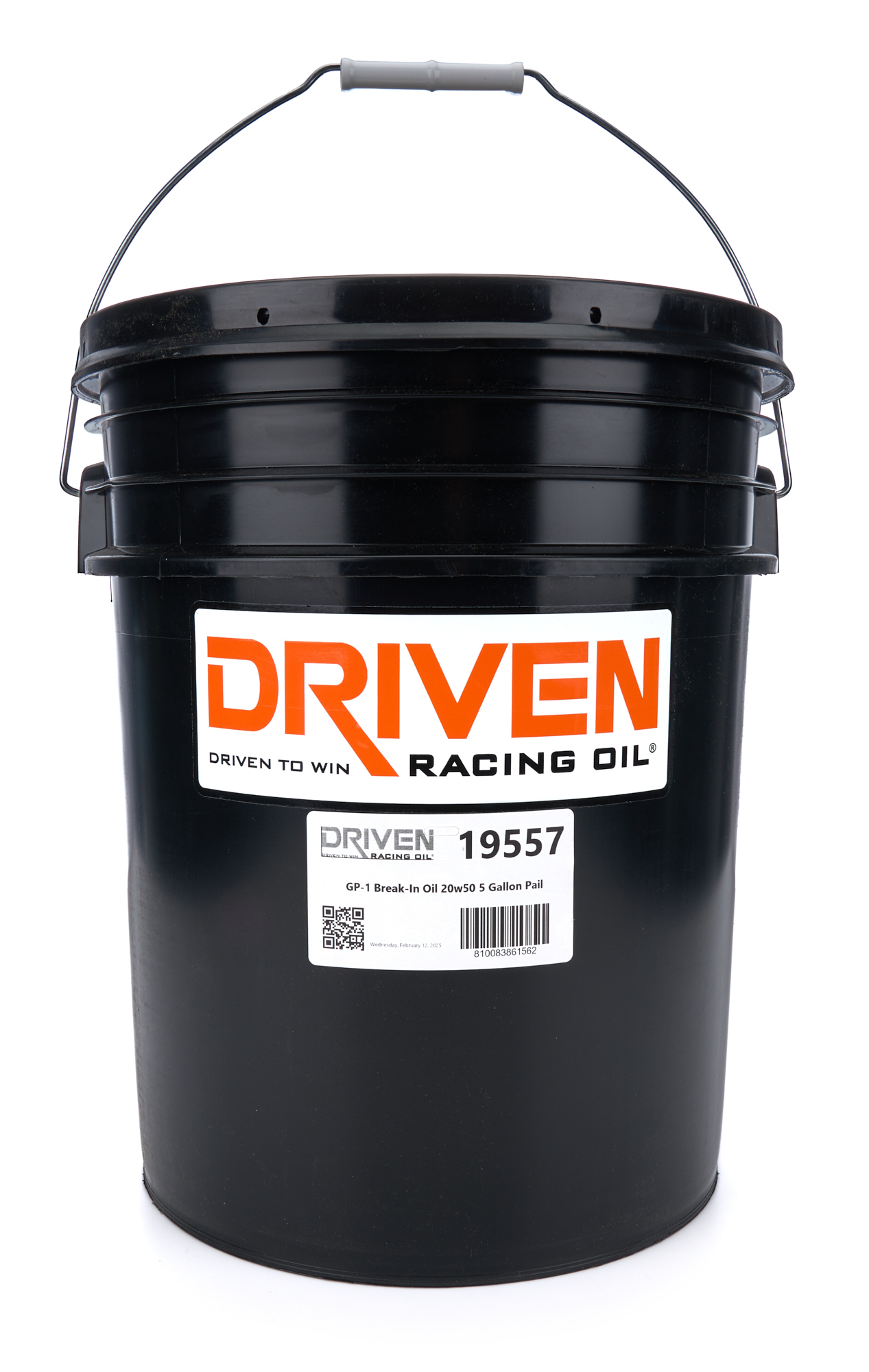 DRIVEN RACING OIL GP-1 Conventional Break- In Oil 20w50 5 Gallon 19557