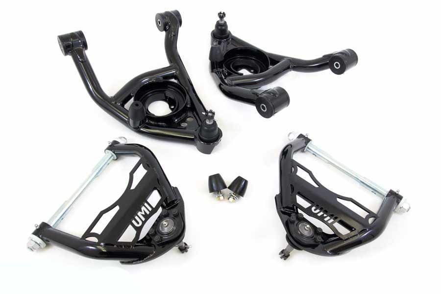 UMI PERFORMANCE 64-72 GM A-Body Tubular Up & Low Front A-Arm Kit 403133-B