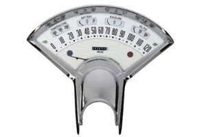 CLASSIC INSTRUMENTS Bel Era Gauge Set White BET00W