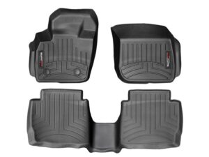 WEATHERTECH 13-   Ford Fusion Front & Rear Floorliners Black 44483-1-2