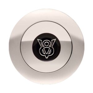 GT PERFORMANCE GT9 Horn Button V8 Logo Color Emblem 11-1163