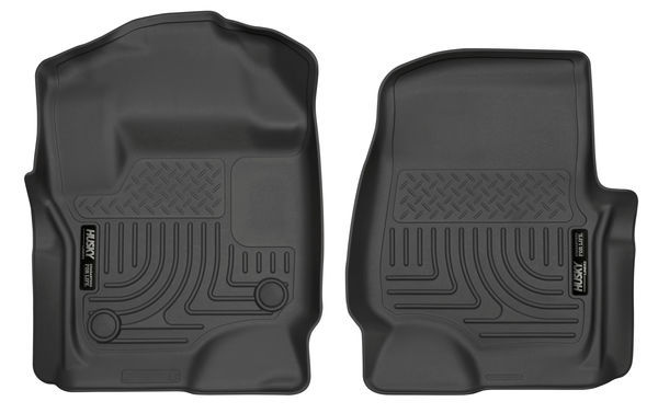 HUSKY LINERS 17- Ford F250 Front Floor Liners Black 13301