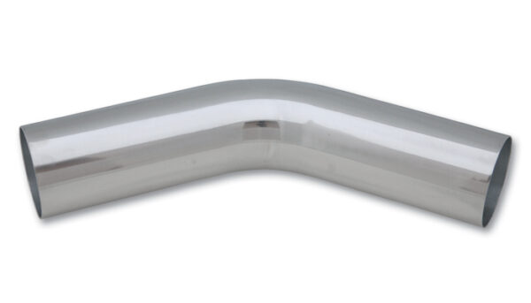 VIBRANT PERFORMANCE 2in O.D. Aluminum 45 Deg ree Bend – Polished 2883