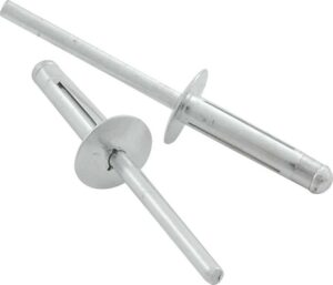 ALLSTAR PERFORMANCE Md Hd Rivet 250Pk Silver Flange Type Alum Mandrel ALL18183