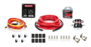 QUICKCAR RACING PRODUCTS Wiring Kit 4 Gauge with Black 50-802 Panel 50-835