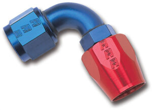 RUSSELL #4 90 Deg Hose End 610150