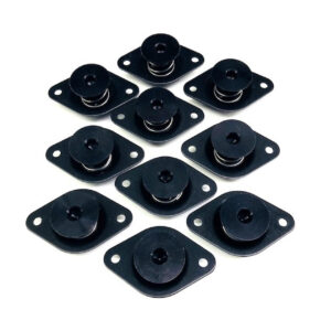 DRAG RACE SOLUTIONS Qtr Turn Self Eject Alm Fastener Large Hex Head 4010-600E-B
