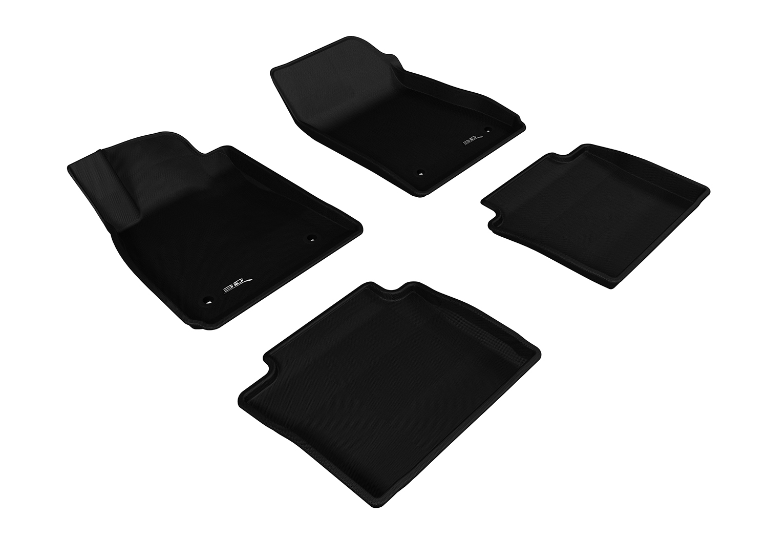 3D MAXPIDER Kagu Floor Liners Black L1CH04201509