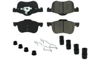 CENTRIC BRAKE PARTS Posi-Quiet Ceramic Brake Pads with Shims and Har 105.0794