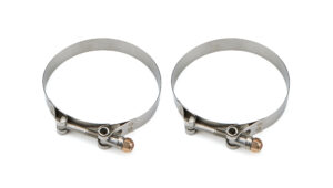 DRAG RACE SOLUTIONS Repl. Clamp Set 4.500 Collector Tethers 4500