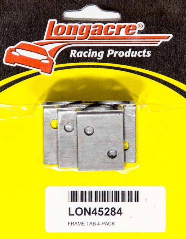 LONGACRE Brake Fitting Frame Tab 4-pack 52-45284